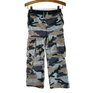 MINI BODEN Boy’s Camouflage Cargo Pants / Size: 8Y